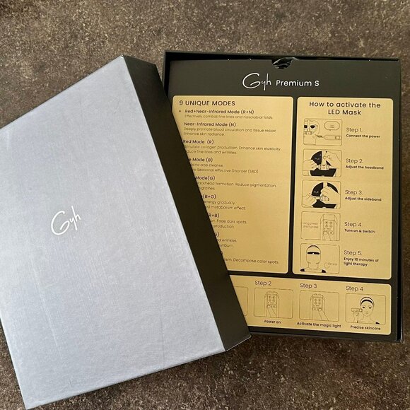 👑 GYH Premium-S Face & Neck Mask - NIB! - Picture 2 of 5